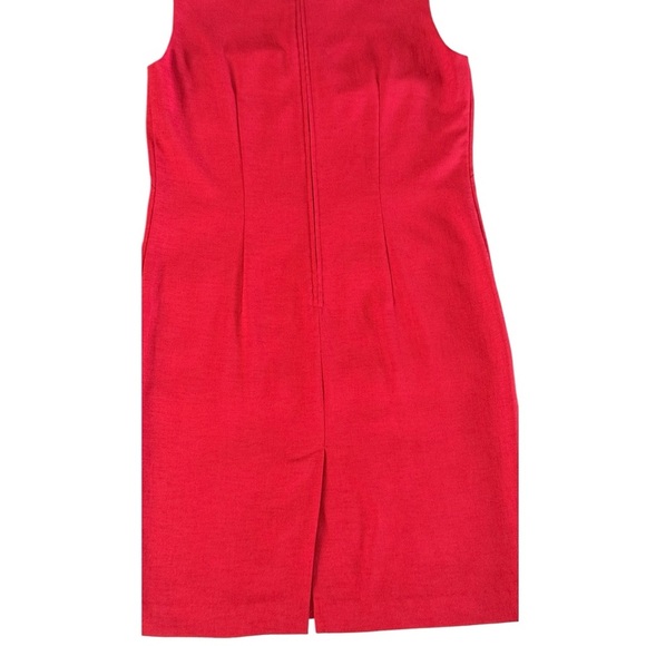 Leslie Fay Petite Red Dress – Women’s Size SP - Picture 5 of 7